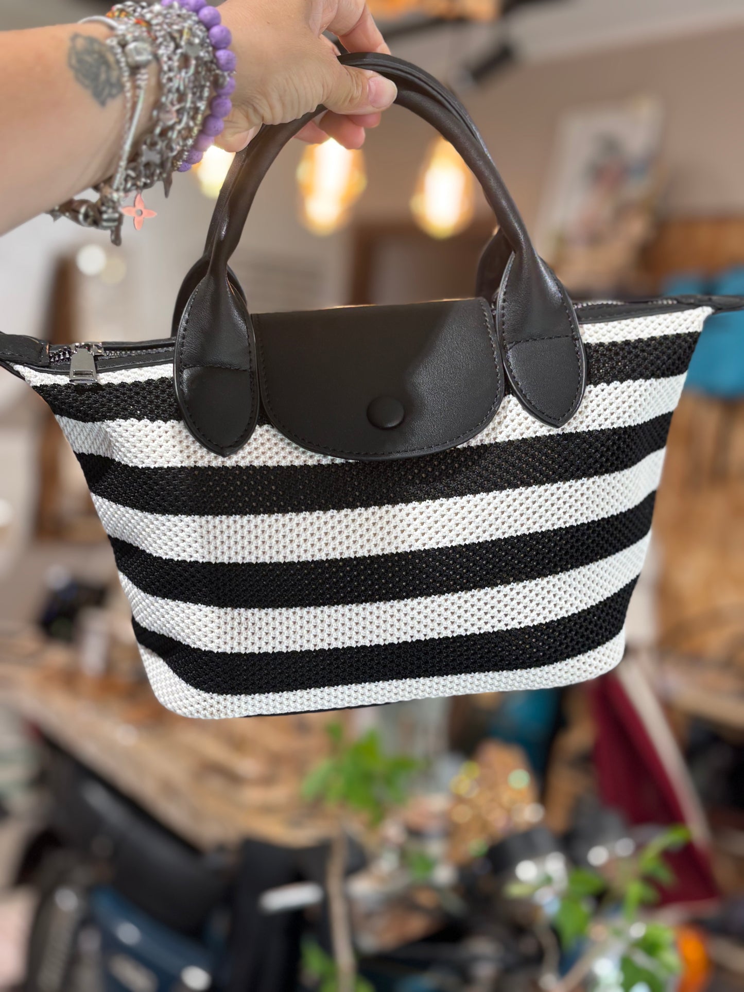 Borsa DELONG STRIPES
