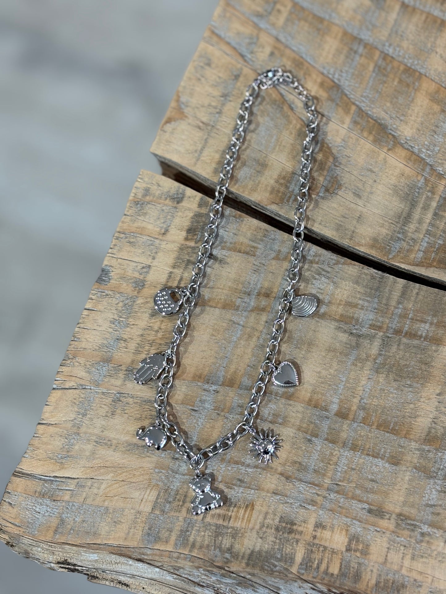 COLLANA multicharms Chic