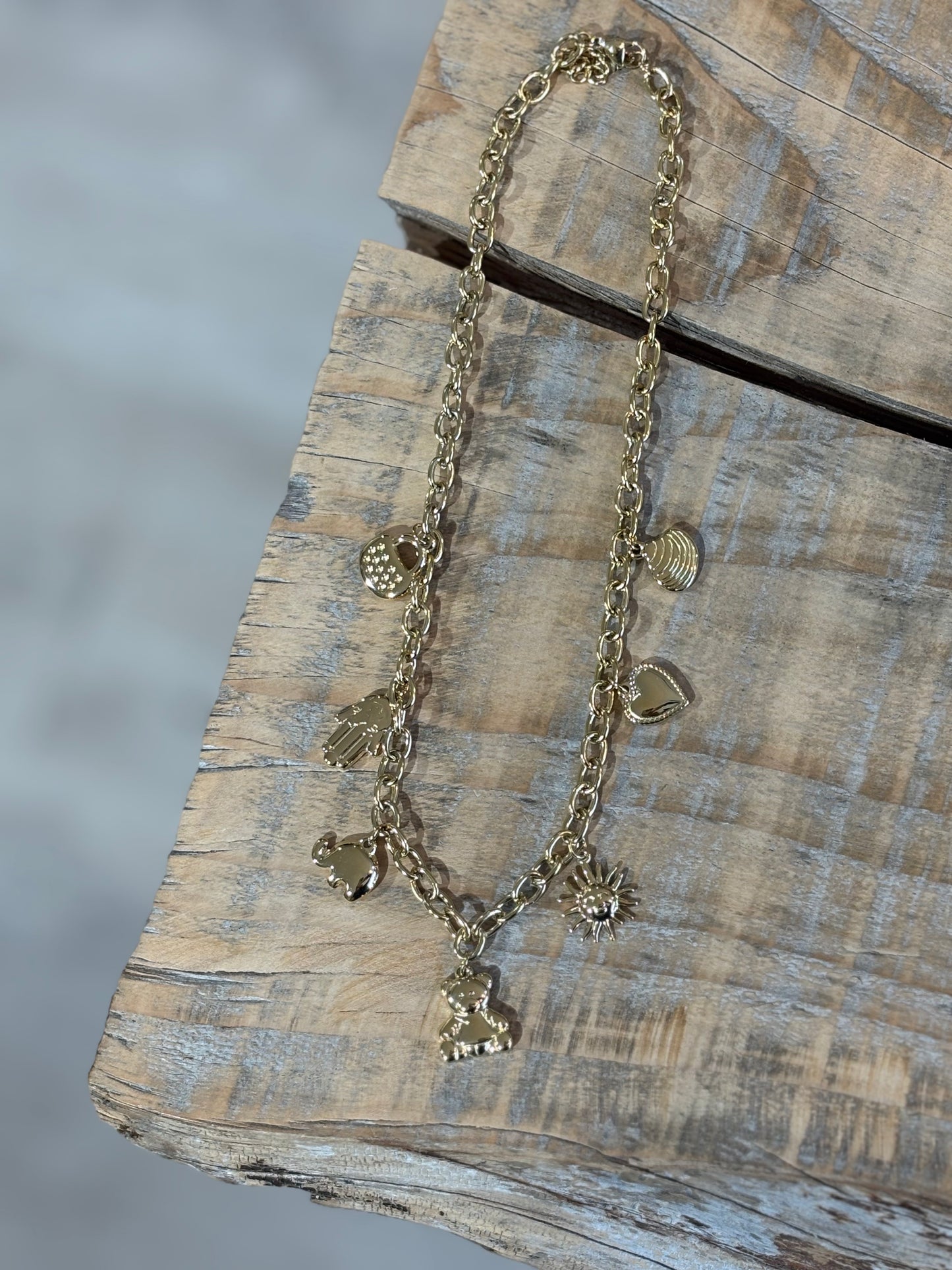 COLLANA multicharms Chic