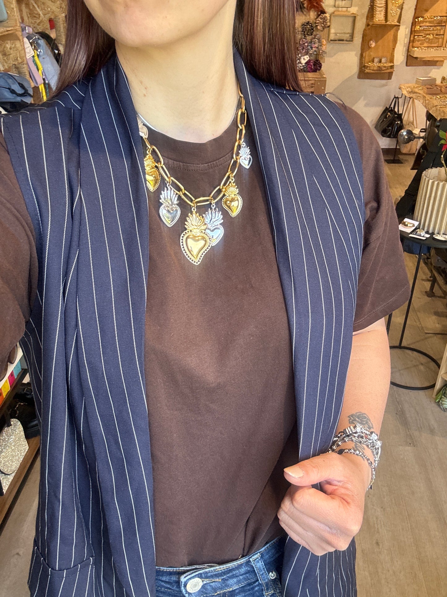 COLLANA Multi-cuore sacro
