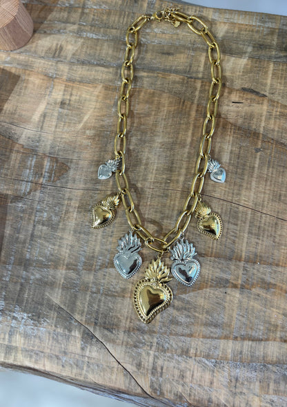 COLLANA Multi-cuore sacro