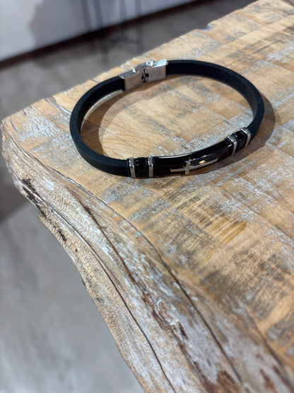 Bracciale CAUCCIÙ CROSS
