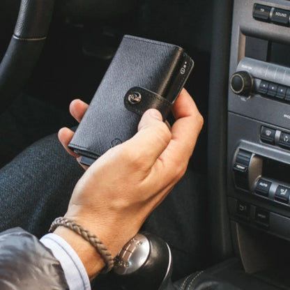 Portafoglio SLIM SAFFIANO NERO
