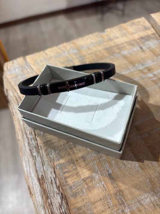 Bracciale CAUCCIÙ CROSS