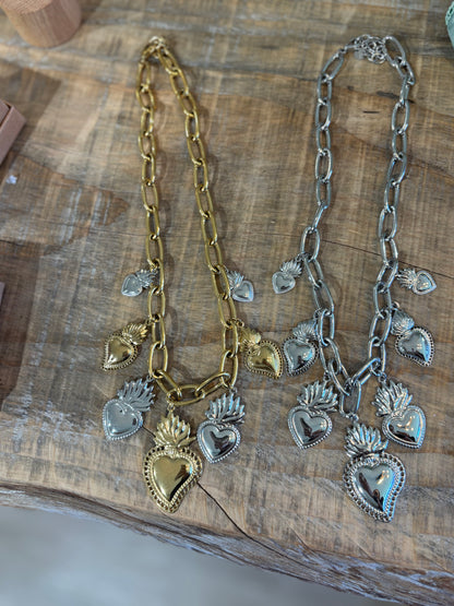 COLLANA Multi-cuore sacro