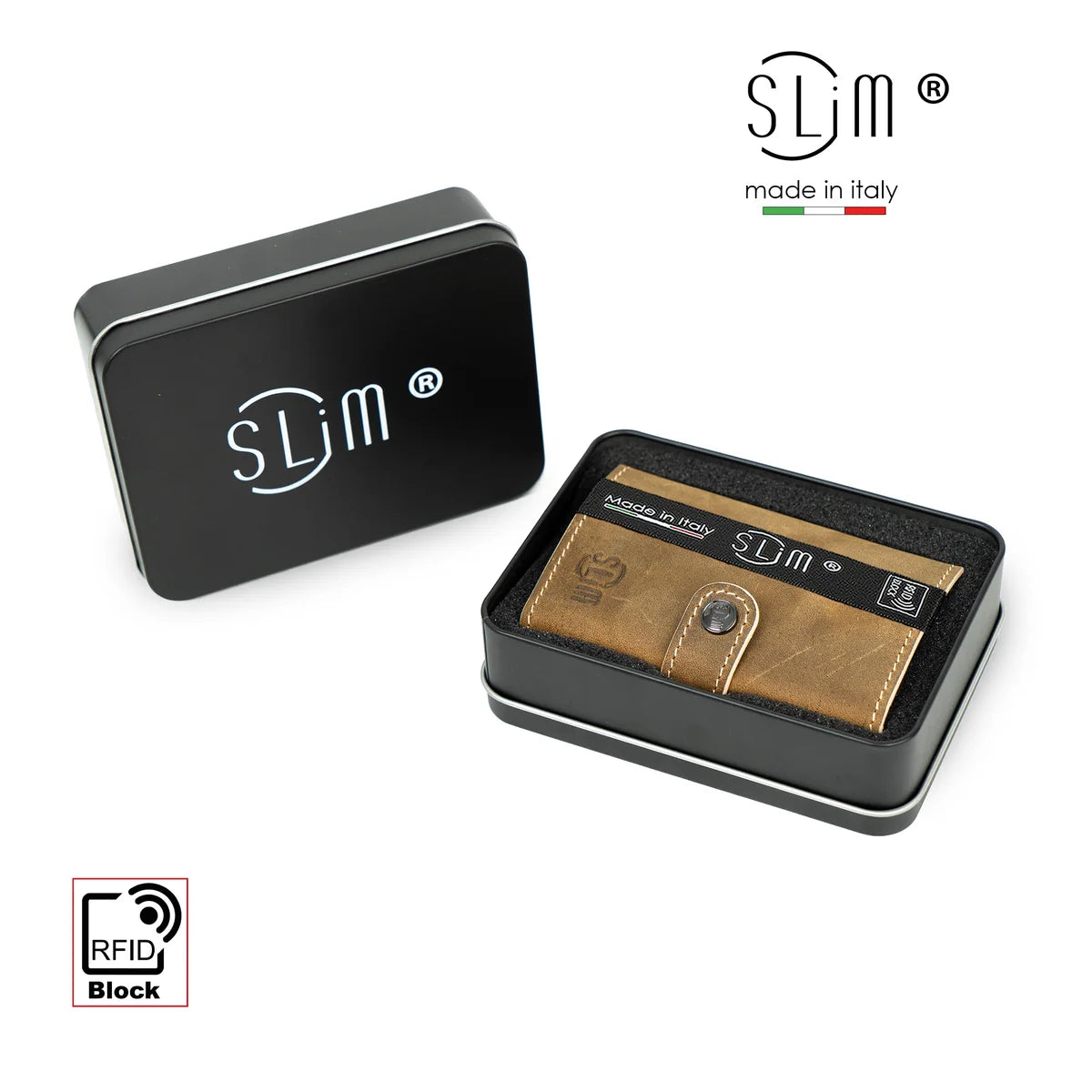 Portafoglio SLIM OLD AMERICA SABBIA