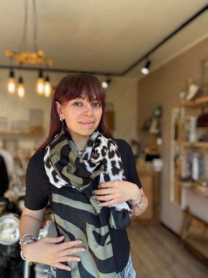 Pashmina ZEBRA MACU