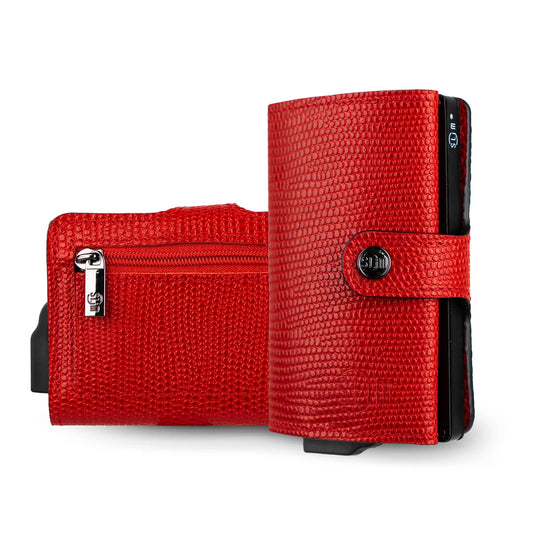 Portafoglio SLIM TEJUS ROSSO
