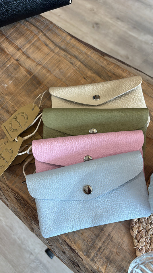 Portafoglio BUSTINA vera pelle