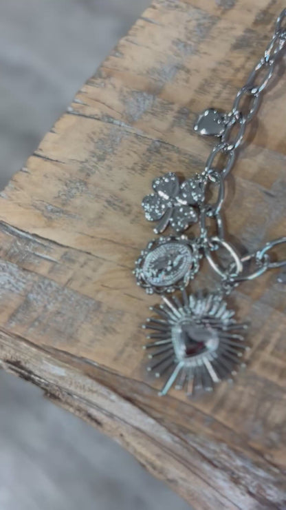 COLLANA Multicharms Pearl